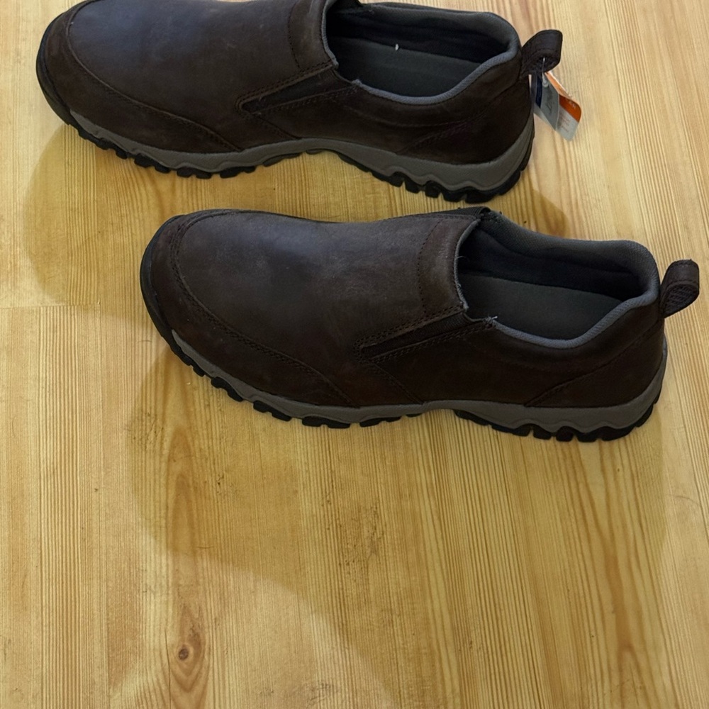 Duluth Trading Co Brown Loafers with Rugged Sole